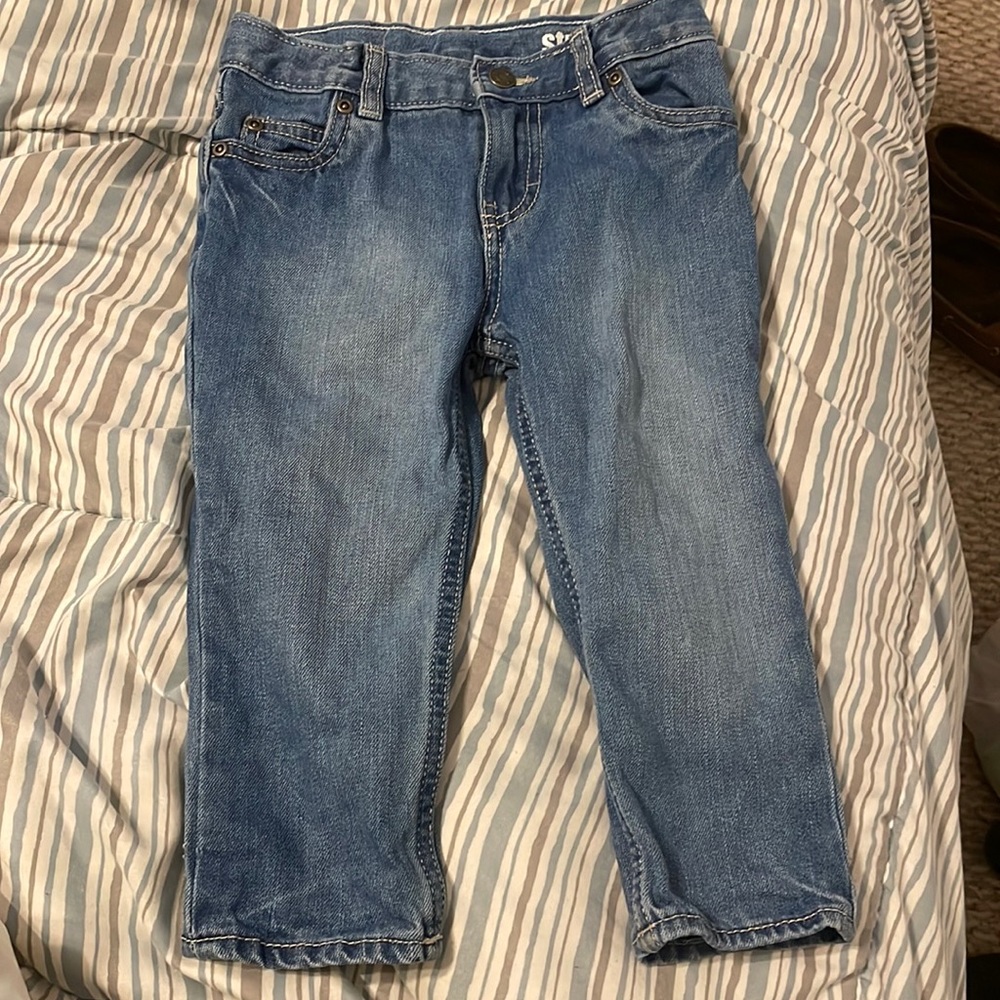 Pair of 24 months jeans light blue color